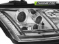 Preview: XENON LED Tagfahrlicht Scheinwerfer für Audi TT 8J 06-10 chrom
